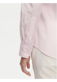 TOMMY HILFIGER - Tommy Hilfiger Koszula WW0WW44084 Różowy Regular Fit. Kolor: różowy. Materiał: bawełna