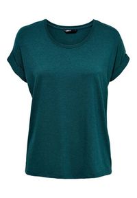 only - ONLY T-Shirt 15106662 Zielony Regular Fit. Kolor: zielony. Materiał: wiskoza #2
