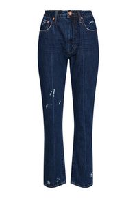 One Teaspoon Jeansy Straight Fit Awe Bag 23477 Granatowy Straight Fit. Kolor: niebieski #4
