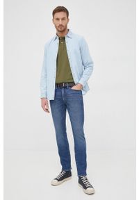GAP jeansy męskie. Kolor: niebieski #2