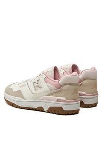 New Balance Sneakersy BBW550HL Beżowy. Kolor: beżowy. Materiał: zamsz, skóra #6