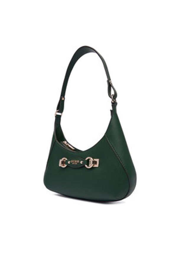 Guess Torebka 178571 Zielony. Kolor: zielony. Materiał: skórzane