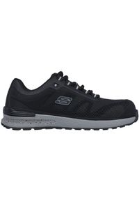 skechers - Buty sportowe męskie Skechers Bulklin bragoo. Kolor: czarny. Materiał: materiał, syntetyk #1