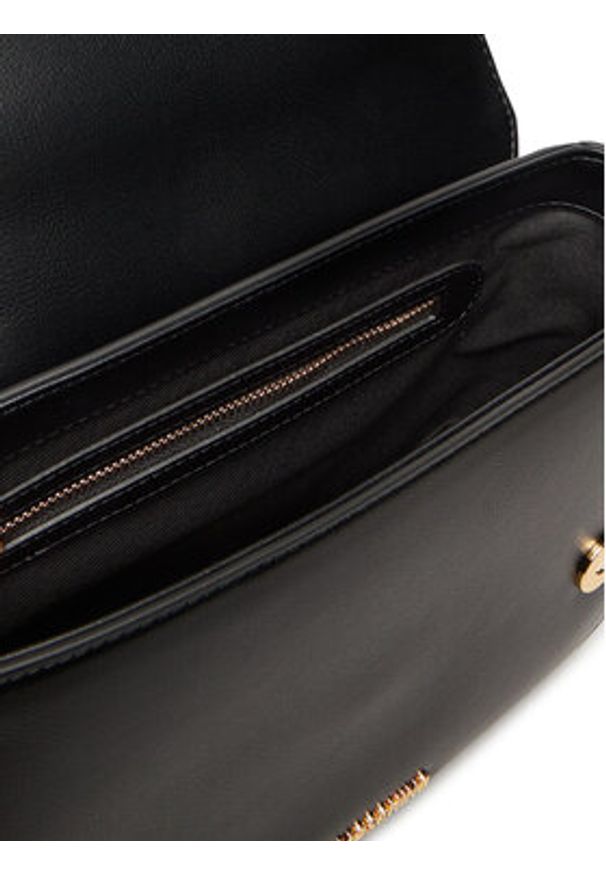 Love Moschino - LOVE MOSCHINO Torebka JC4268PP0MKG0000 Czarny. Kolor: czarny. Materiał: skórzane