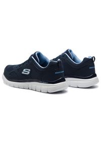 skechers - Skechers Sneakersy Agoura 52635/NVY Granatowy. Kolor: niebieski. Materiał: materiał #7