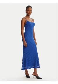 BARDOT - Bardot Sukienka koktajlowa Adoni Mesh 57998DB1 Niebieski Regular Fit. Kolor: niebieski. Materiał: syntetyk, bawełna. Styl: wizytowy #5