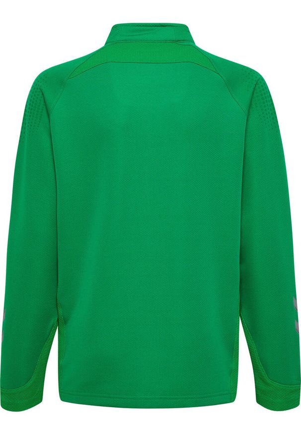 Kurtka do piłki nożnej dla dzieci Hummel hmlLEAD poly zapinana na zamek. Kolor: biały, wielokolorowy, zielony. Sport: piłka ręczna