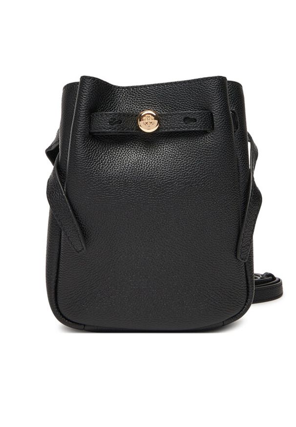 Tory Burch Torebka Romy Small 171002 Czarny. Kolor: czarny. Materiał: skórzane
