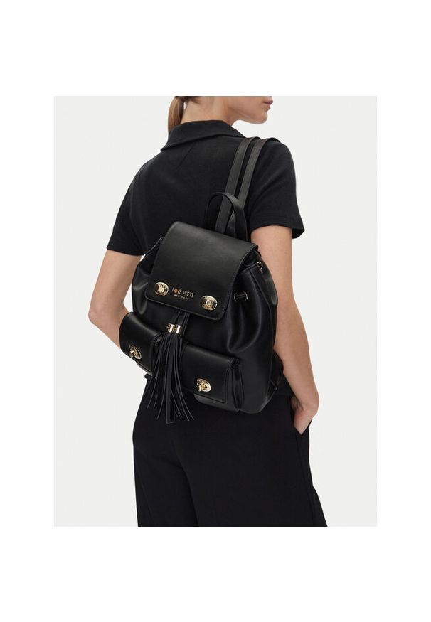 Plecak Nine West. Kolor: czarny
