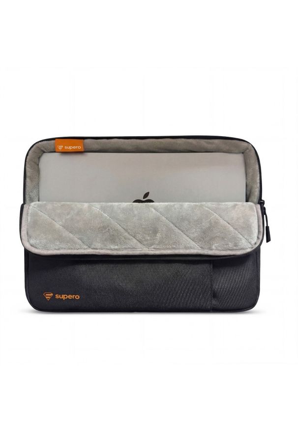 Torba SUPERO Torba na laptopa 1314" Supero, czarna 1. Kolor: czarny