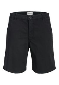 Jack & Jones Szorty materiałowe Ace Vance 12293005 Czarny Regular Fit. Kolor: czarny. Materiał: bawełna #6