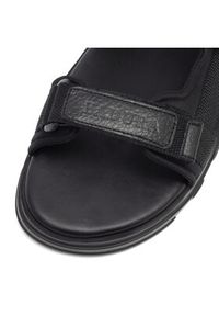 Badura Sandały MOTTU-01 MI08 Czarny. Kolor: czarny. Materiał: materiał #7