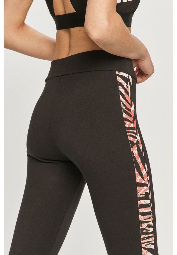 Puma - Legginsy. Stan: podwyższony. Kolor: czarny