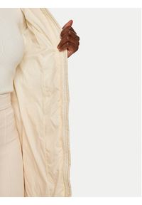 TwinSet - TWINSET Płaszcz zimowy 242TP2182 Beżowy Slim Fit. Kolor: beżowy. Materiał: syntetyk. Sezon: zima #7