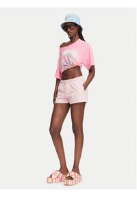 Roxy Szorty sportowe Surf Stoked ERJFB03416 Różowy jasny Regular Fit. Kolor: różowy. Materiał: syntetyk #2