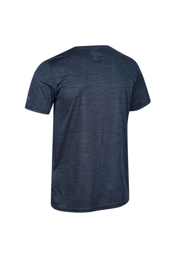 Regatta - T-Shirt Męski Fingal Edition. Kolor: wielokolorowy, niebieski, szary