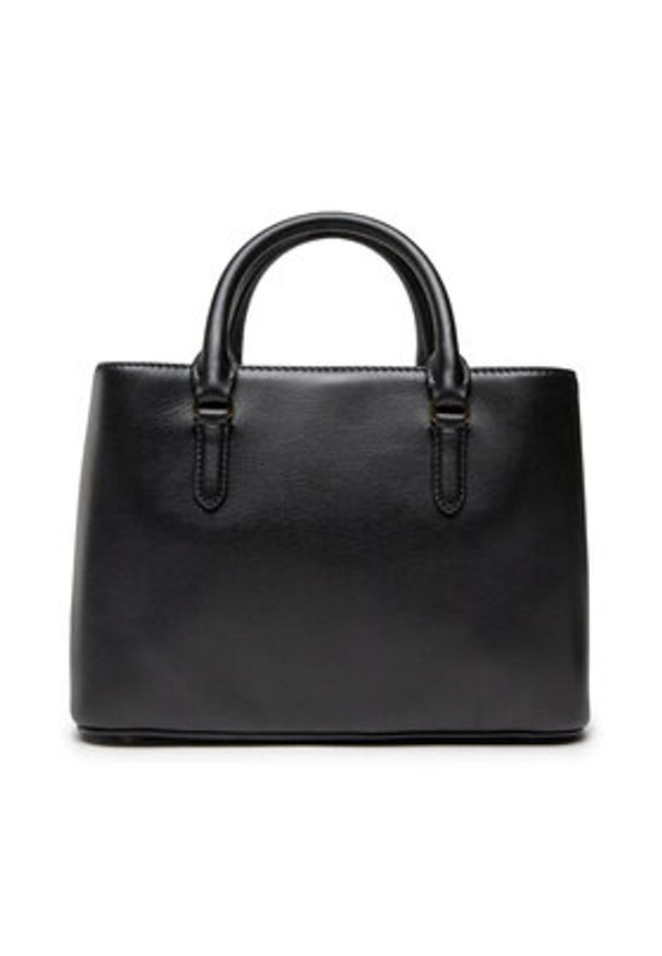 Lauren Ralph Lauren Torebka Marcy 26 431876725004 Czarny. Kolor: czarny. Materiał: skórzane
