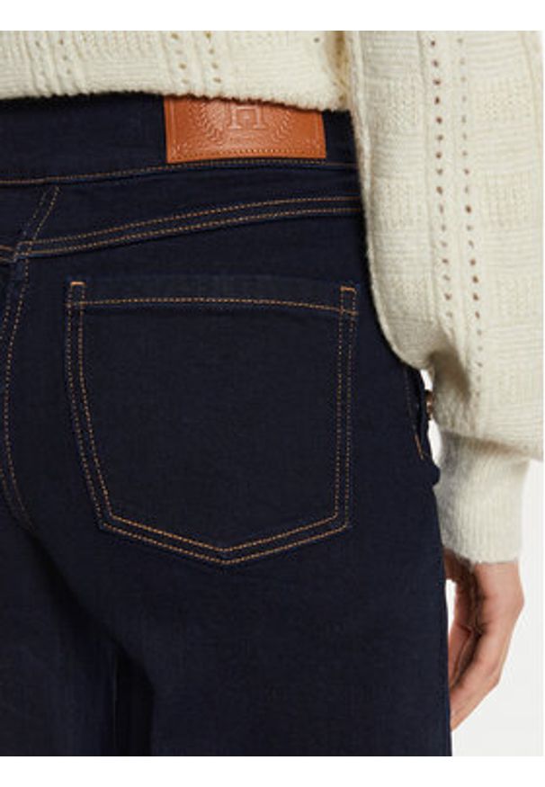 Silvian Heach Jeansy Moldner GPA24304JE Granatowy Wide Leg. Kolor: niebieski
