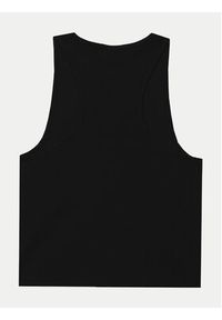 4f - 4F Top 4FWSS24TSLEF066 Czarny Slim Fit. Kolor: czarny. Materiał: bawełna #4