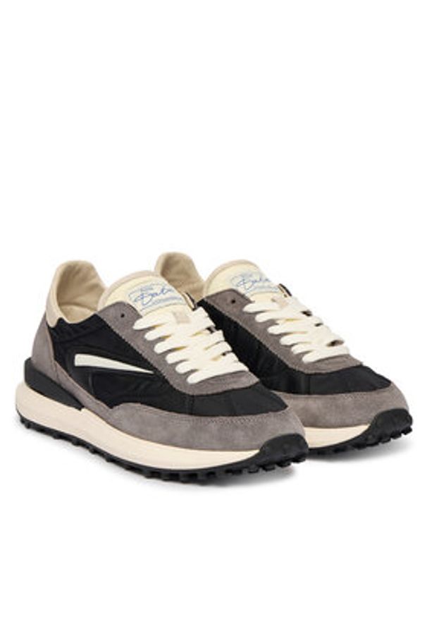 D.A.T.E. Sneakersy Athleta M441-AT-NY Szary. Kolor: szary. Materiał: skóra, zamsz