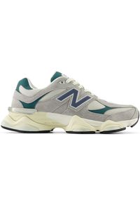 Buty unisex New Balance U9060HMS – szare. Kolor: szary. Materiał: guma, skóra, syntetyk, materiał. Szerokość cholewki: normalna. Sport: turystyka piesza