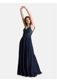 Hey Kyla Sukienka wieczorowa 5AC105HK Granatowy Regular Fit. Kolor: niebieski. Materiał: syntetyk. Styl: wizytowy #6