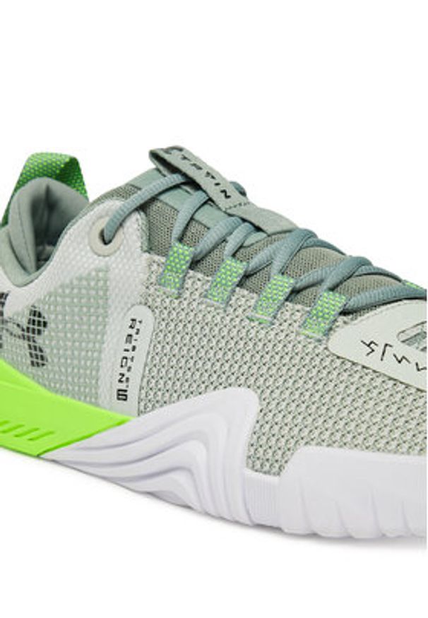 Under Armour Buty na siłownię Reign 6 3027341-377 Szary. Kolor: szary. Materiał: materiał. Sport: fitness