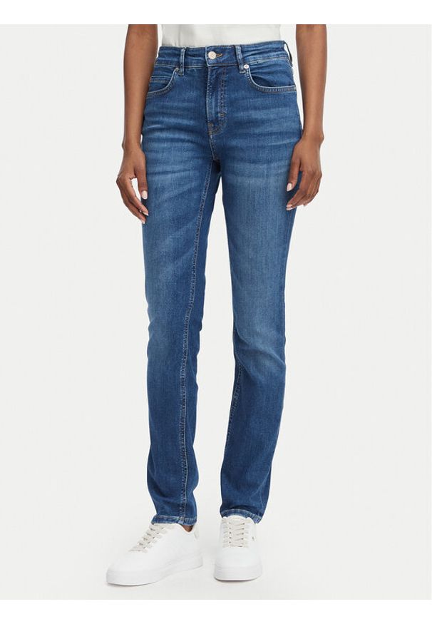 BOSS Jeansy C Jackie MR 10.0 50566946 Niebieski Slim Fit. Kolor: niebieski