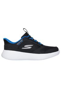 skechers - Kapcie SKECHERS RUN 400 V2 TURBO BRISK Czarny. Kolor: czarny. Materiał: syntetyk, tkanina. Model: Skechers Sport. Sport: bieganie