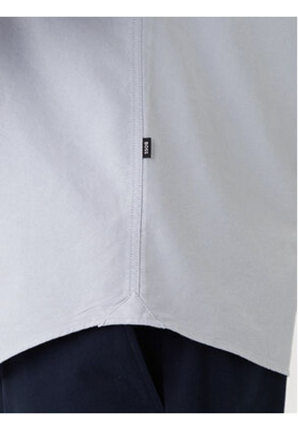 BOSS Koszula H-Liam 50555966 Fioletowy Regular Fit. Kolor: fioletowy. Materiał: bawełna