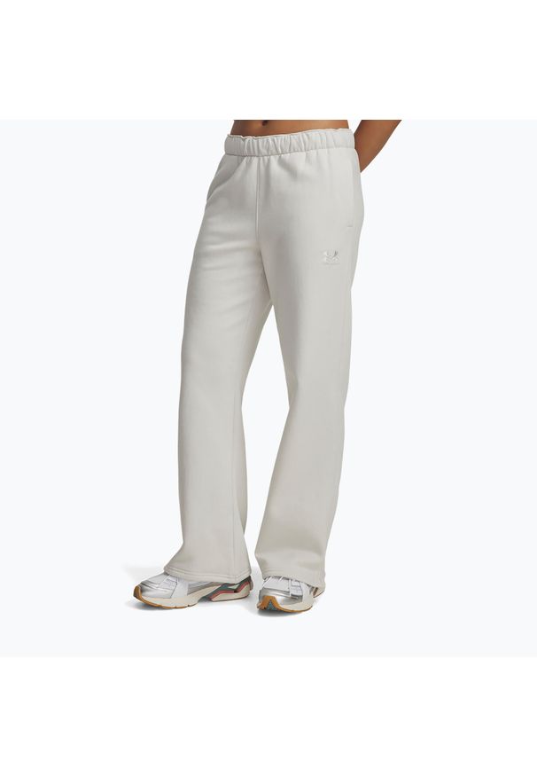 Spodnie treningowe damskie Under Armour Icon Vida Fleece. Kolor: biały. Sport: fitness