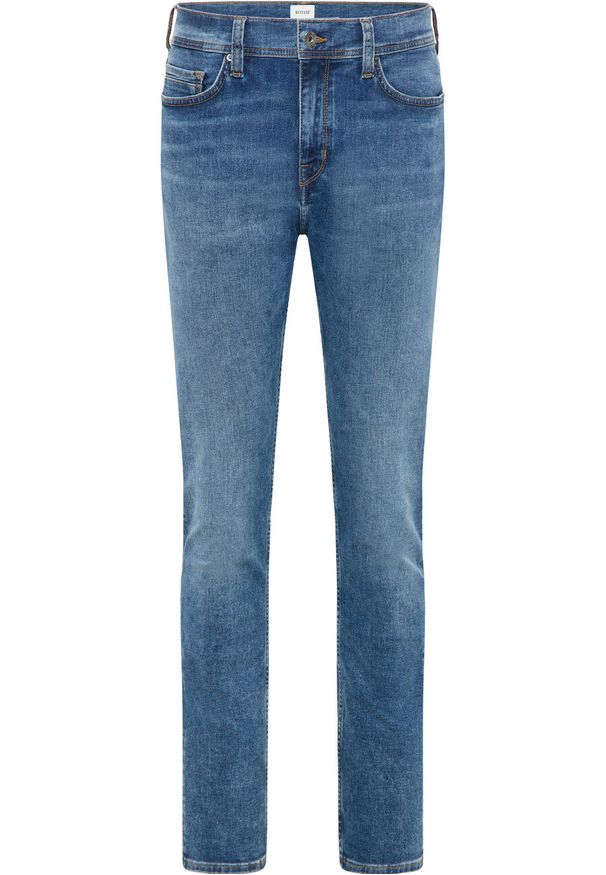 Mustang - MĘSKIE SPODNIE JEANSOWE MUSTANG VEGAS SLIM DENIM BLUE 1014246 5000 682