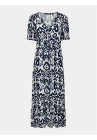 only - ONLY Sukienka letnia Chianti 15270519 Granatowy Regular Fit. Kolor: niebieski. Materiał: wiskoza. Sezon: lato