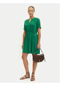 Tatuum Sukienka codzienna Oliwera T2505.208 Zielony Regular Fit. Okazja: na co dzień. Kolor: zielony. Materiał: wiskoza. Typ sukienki: proste. Styl: casual #2