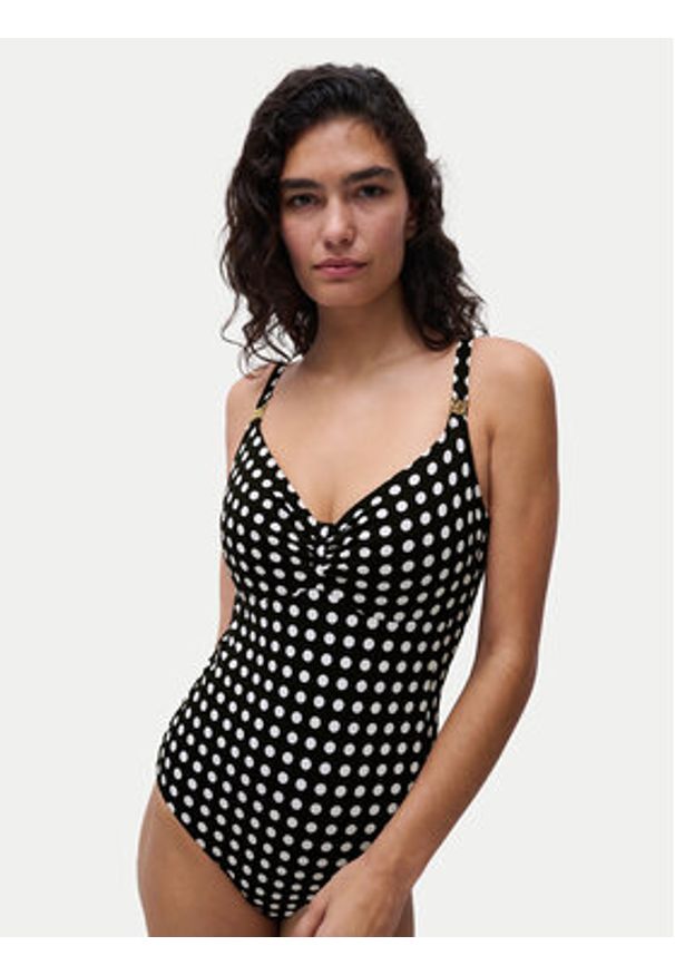 Chantelle Strój kąpielowy Sauvage C17UR0 Czarny. Kolor: czarny. Materiał: syntetyk