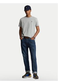 Polo Ralph Lauren T-Shirt Classics 710811284004 Szary Regular Fit. Typ kołnierza: polo. Kolor: szary. Materiał: bawełna #3