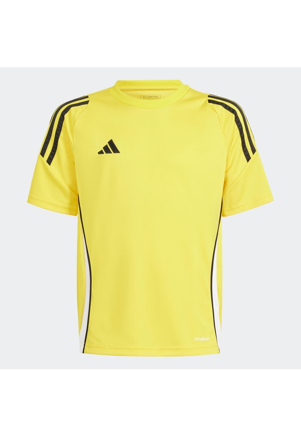 Adidas - Koszulka do piłki nożnej dla dzieci ADIDAS Tiro 24. Kolor: żółty