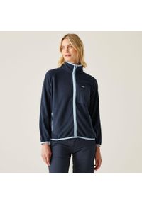 Regatta - Polar turystyczny damski Lilana rozsuwany. Kolor: niebieski. Materiał: polar. Sport: turystyka piesza #1