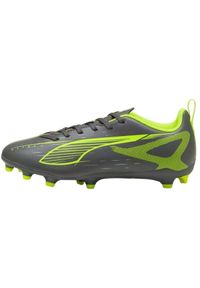 Puma - Buty Piłkarskie Ultra 5 Play Ze Sztuczną Nawierzchnią Dla Dzieci I Niemowląt. Kolor: szary. Sport: piłka nożna