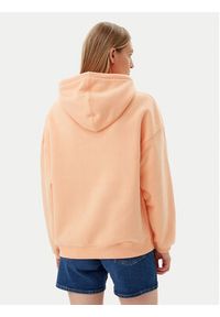 Volcom Bluza Stone Heart Up B4112509 Pomarańczowy Oversize. Kolor: pomarańczowy. Materiał: bawełna