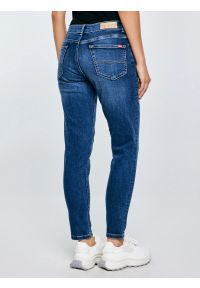 Big-Star - Jeansy damskie niebieskie Maggie 356. Okazja: na co dzień. Kolor: niebieski. Styl: klasyczny, casual #3