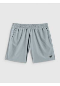 4f - 4F Spodenki treningowe szybkoschnące męskie - szare XXL. Kolor: szary. Materiał: dzianina, materiał, włókno. Sport: fitness #1
