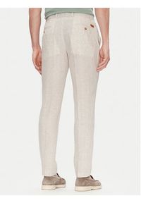 JOOP! Chinosy 17 JT-79Sake12 30045892 Beżowy Slim Fit. Kolor: beżowy. Materiał: len #5
