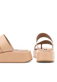 Gino Rossi Japonki PACIANA-32289 Beżowy. Kolor: beżowy. Materiał: skóra #3