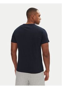 Tommy Jeans T-Shirt Entry Graphic DM0DM20779 Granatowy Slim Fit. Kolor: niebieski. Materiał: bawełna