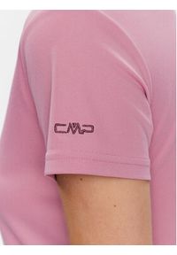 CMP T-Shirt 38T6656 Różowy Regular Fit. Kolor: różowy. Materiał: syntetyk #4