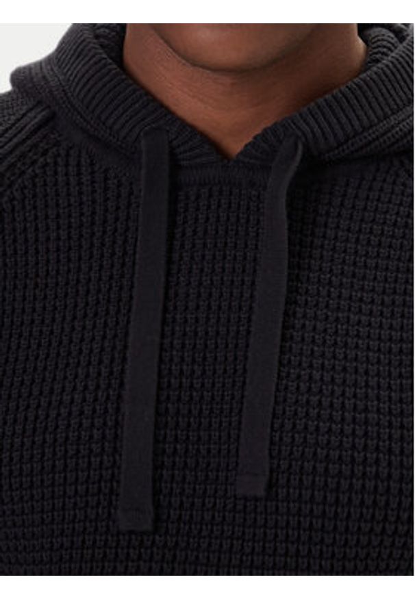 JOOP! Jeans Sweter 15 JJK-18Harrio 30049660 Czarny Modern Fit. Kolor: czarny. Materiał: bawełna