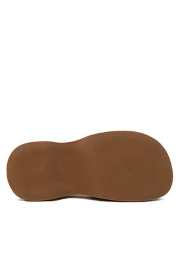 DeeZee Klapki Y8865-7A Beżowy. Kolor: beżowy. Materiał: materiał