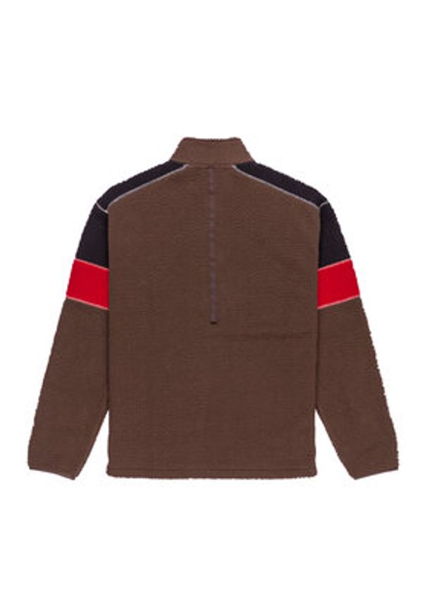 Quiksilver Polar Clean Coast Block EQYPF03065 Brązowy Loose Fit. Kolor: brązowy. Materiał: syntetyk