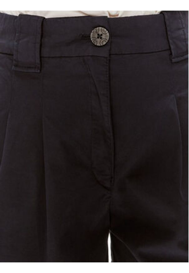 Hugo - HUGO Szorty materiałowe Hanicola-1-D 50489969 Granatowy Relaxed Fit. Kolor: niebieski. Materiał: bawełna